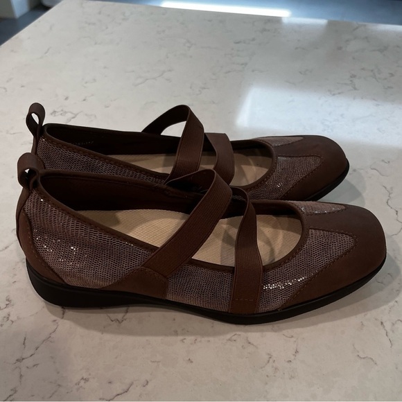 TROTTERS Josie Mary Jane Ballet Flats Size 6 Wide - Picture 7 of 13